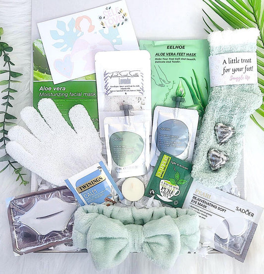 Recovery Spa Gift Box: Get Well Soon, Pick Me Up, You Got This Hamper