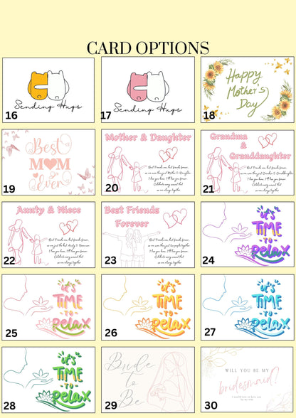 Hug in a Box Gift: Birthday, Pick Me Up, Thinking of You, Pink Pamper Hamper