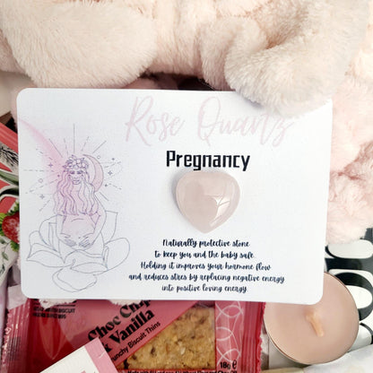 Pregnancy Spa Gift Box: Pamper Hamper for Mum-to-Be with Belly Mask
