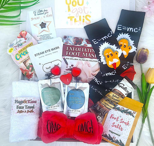 Good Luck At University Survival Care Package: New Student Hug In A Box for Her