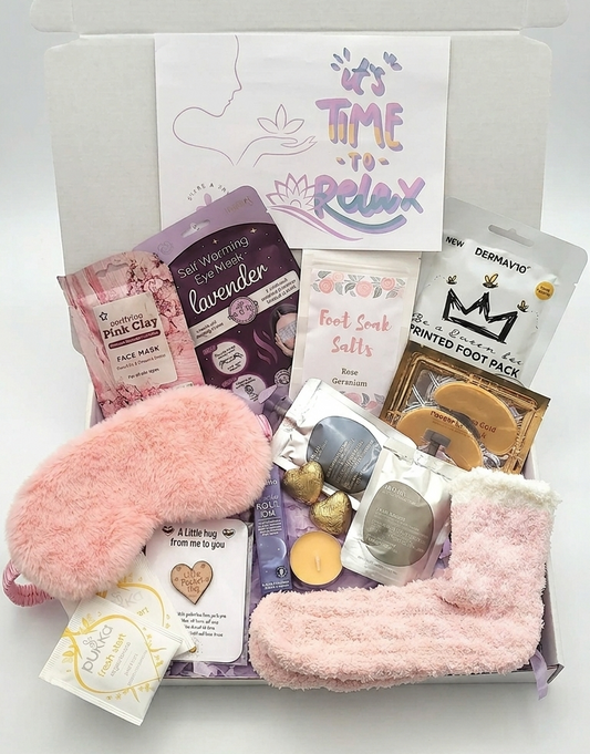 Cosy Night In Pamper Hamper - Sending Hugs Spa Gift Box