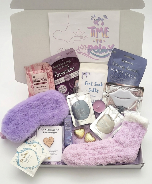 Cosy Night In Spa Pamper Hamper - Self Care Package for her
