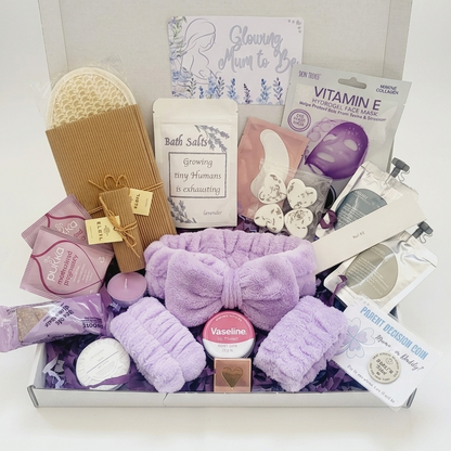 Mum to Be Relaxing Lavender Spa Gift Box - Pregnancy Care Package