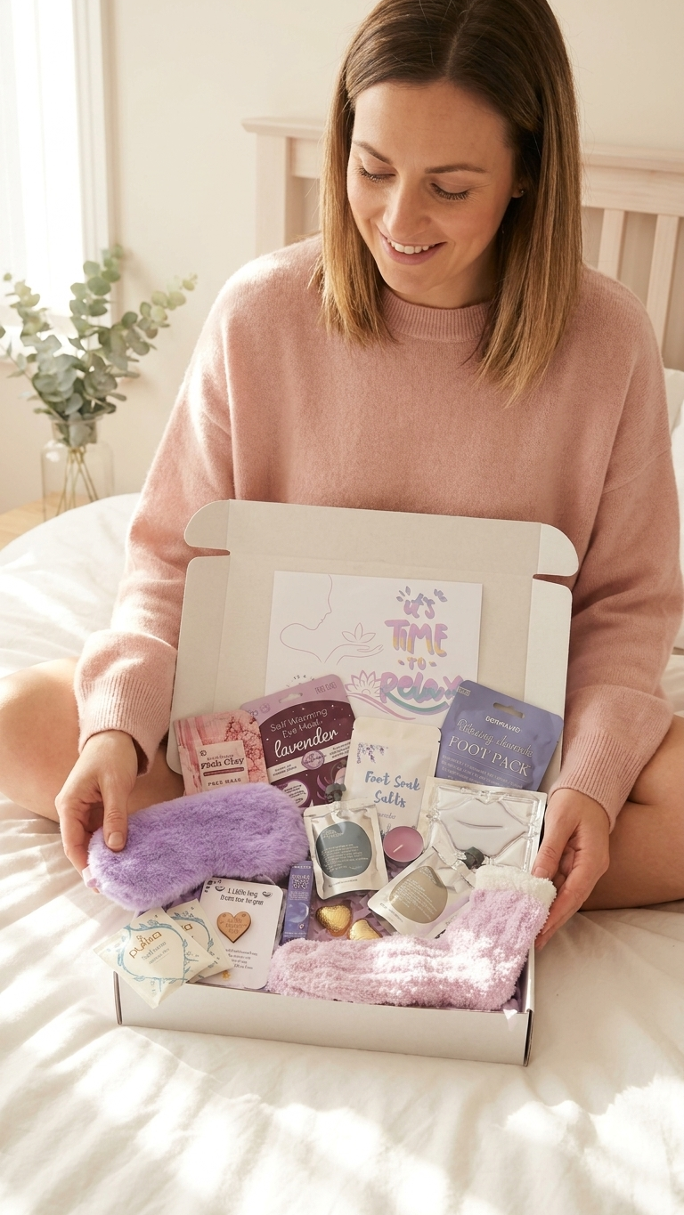 MUM TO BE Cosy Night Spa Gift Hamper - Postpartum Care Package