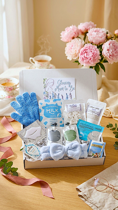 Mum-to-Be Spa Gift Box: Pregnancy Pamper Hamper with Lavender