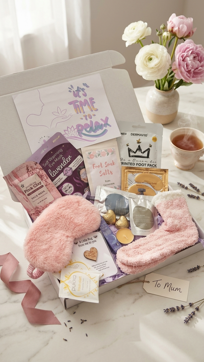 Cosy Night In Pamper Hamper - Sending Hugs Spa Gift Box