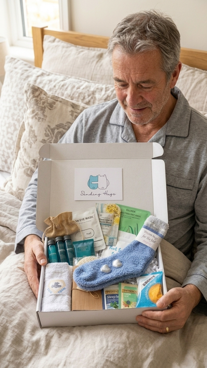 Cosy Night In Men's Gift Box: Comfort & Relaxation Care Package