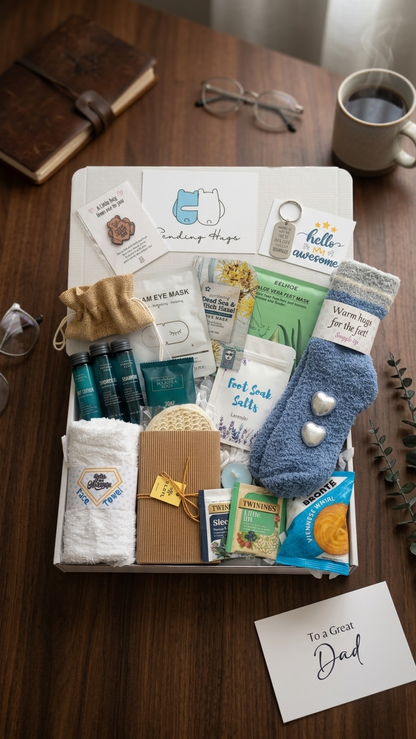 Cosy Night In Men's Gift Box: Comfort & Relaxation Care Package