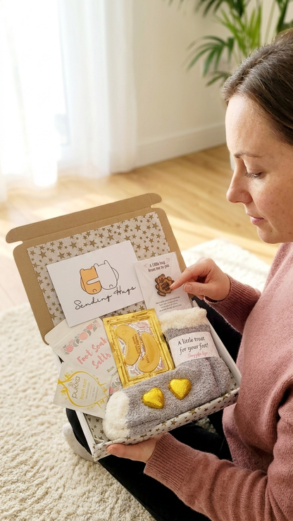 Cosy Night In Pamper Hamper - Sending Hugs Spa Gift Box