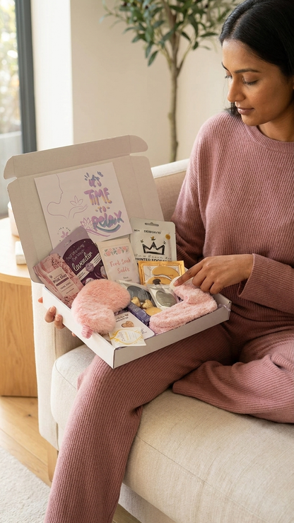 Cosy Night In Pamper Hamper - Sending Hugs Spa Gift Box